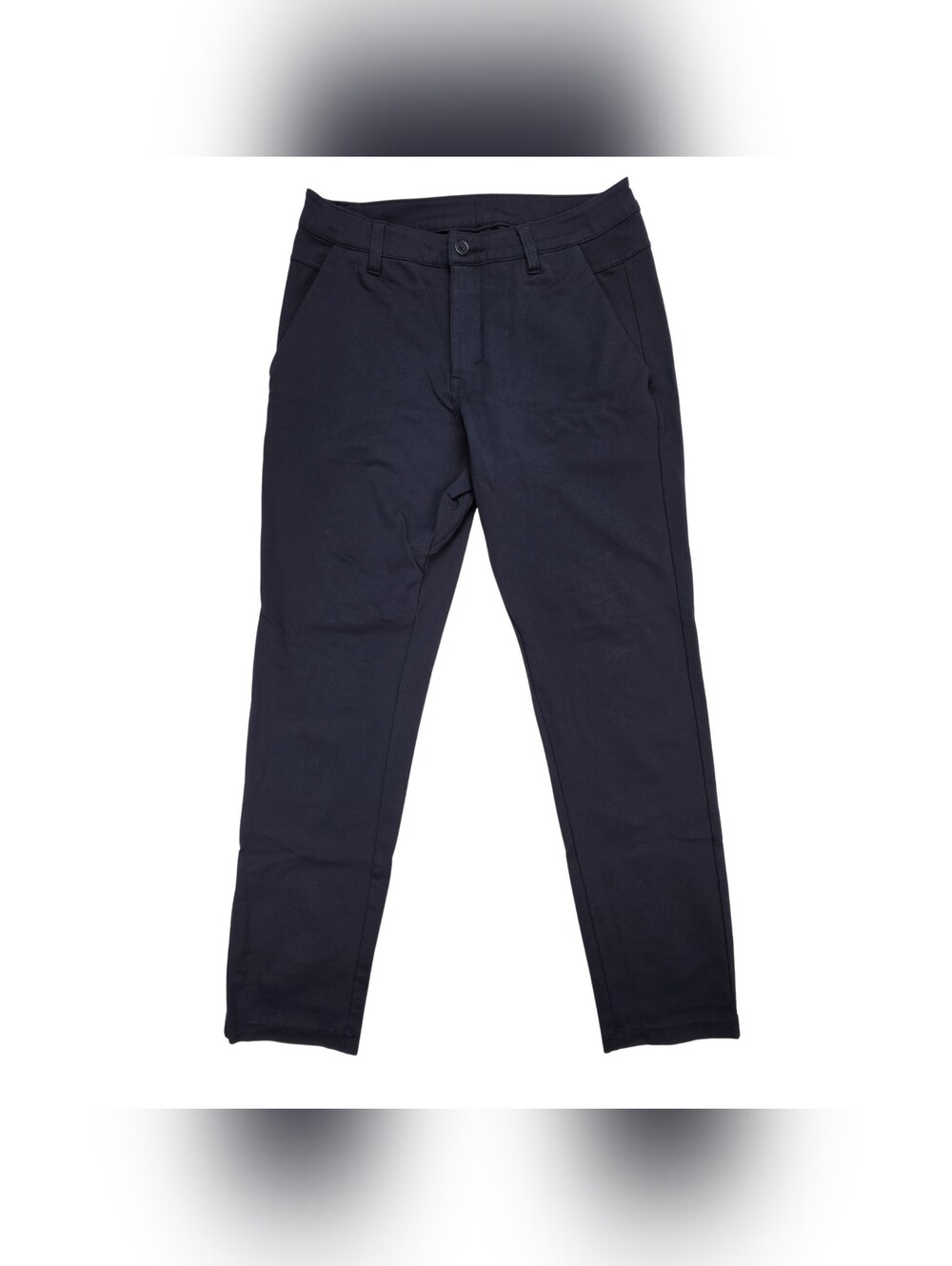 BYLT Everyday 2.0 Pants Mens 33 Navy Blue Slim Stretch Performance Chinos